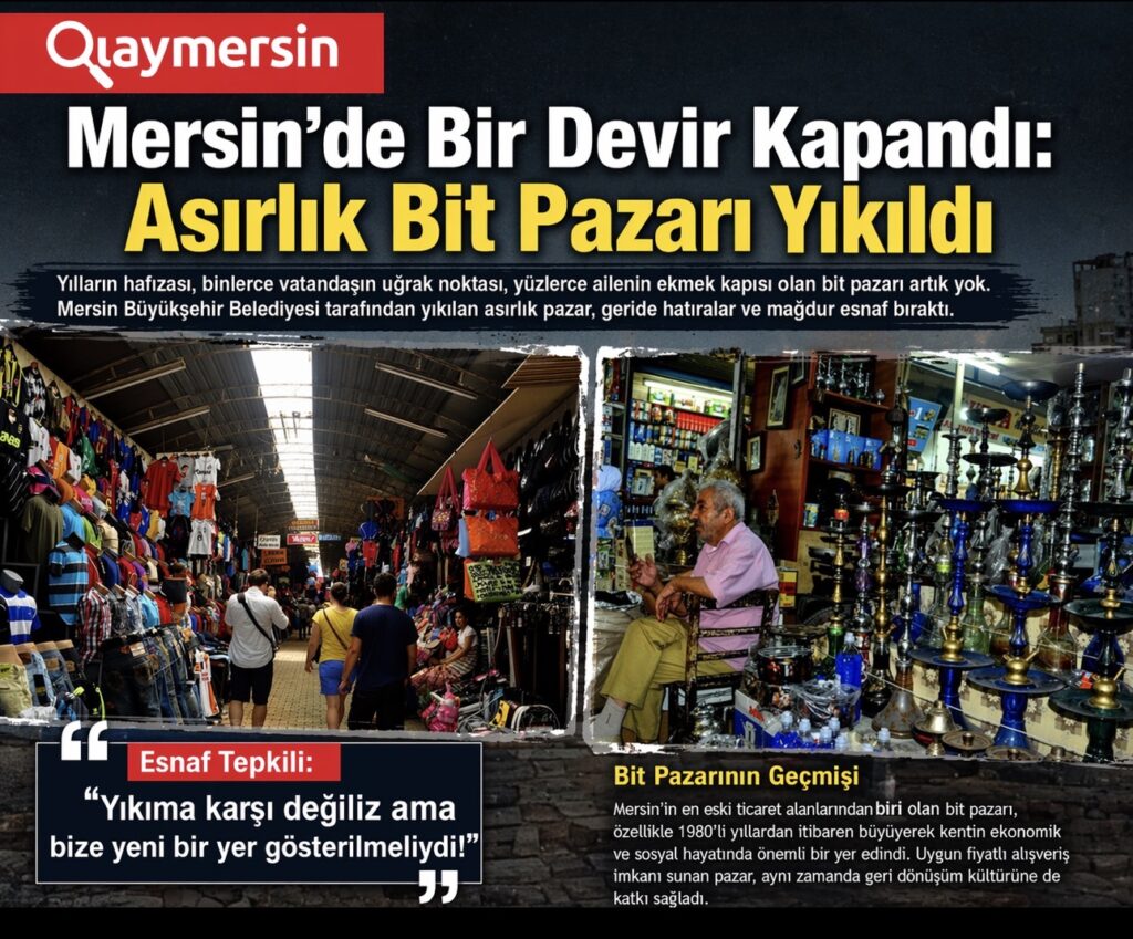 Mersin’de Bir Devir Kapandı