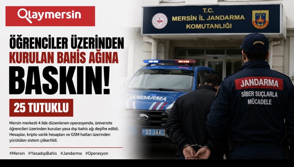 Yasadışı Bahis Operasyonunda 25 Tutuklama