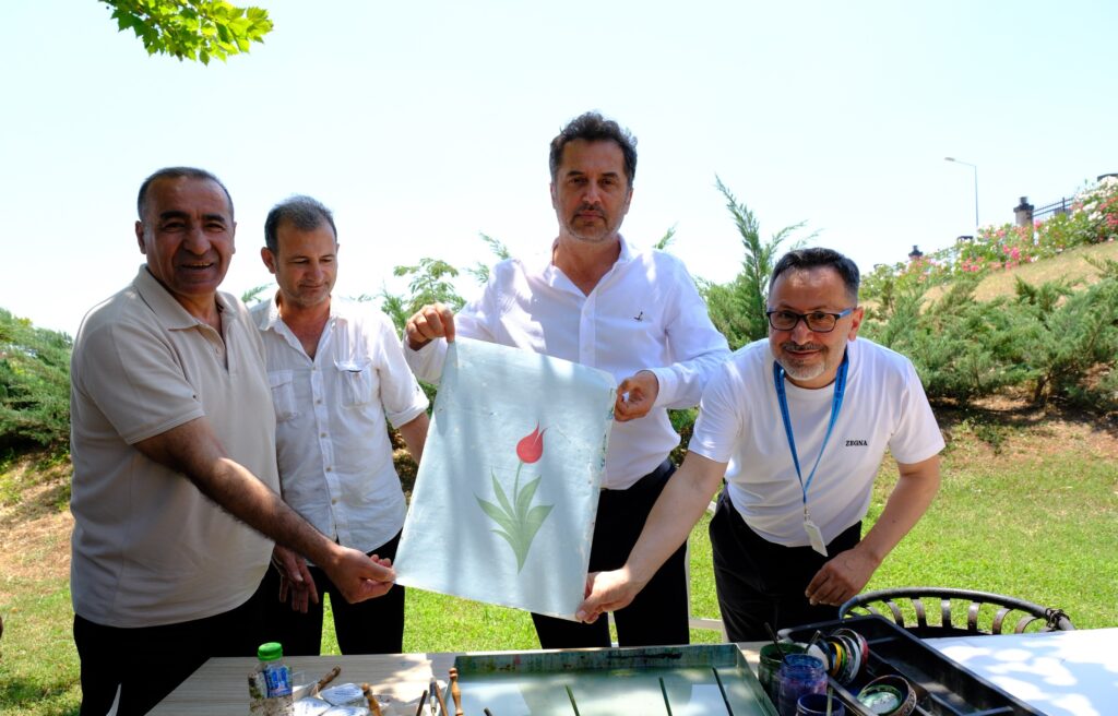 SAĞLIK ÇALIŞANLARI SPOR VE SANATTA BULUŞTU.