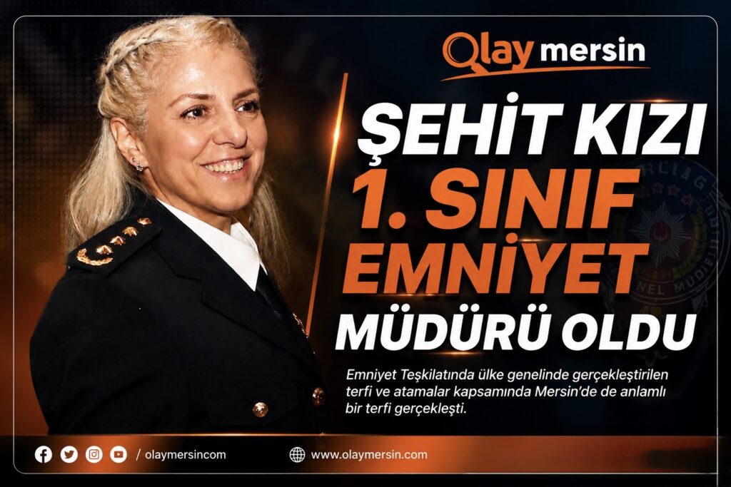 ŞEHİT KIZI MERYEM SERTOĞLU  1. SINIF EMNİYET MÜDÜRÜ OLDU